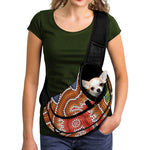 Australian Aboriginal Art Print Pet Sling Carrier