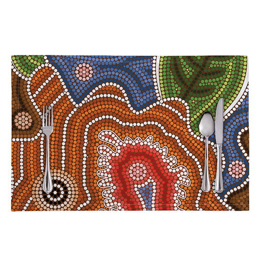 Australian Aboriginal Art Print Placemat