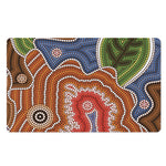 Australian Aboriginal Art Print Polyester Doormat