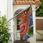 Australian Aboriginal Art Print Polyester Flag
