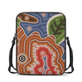 Australian Aboriginal Art Print Rectangular Crossbody Bag