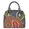Australian Aboriginal Art Print Shoulder Handbag