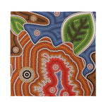 Australian Aboriginal Art Print Silk Bandana