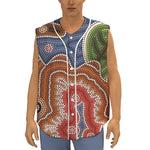 Australian Aboriginal Art Print Sleeveless Baseball Jersey