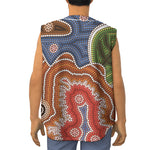 Australian Aboriginal Art Print Sleeveless Baseball Jersey