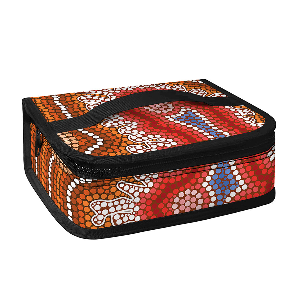 Australian Aboriginal Art Print Small Lunch Bag