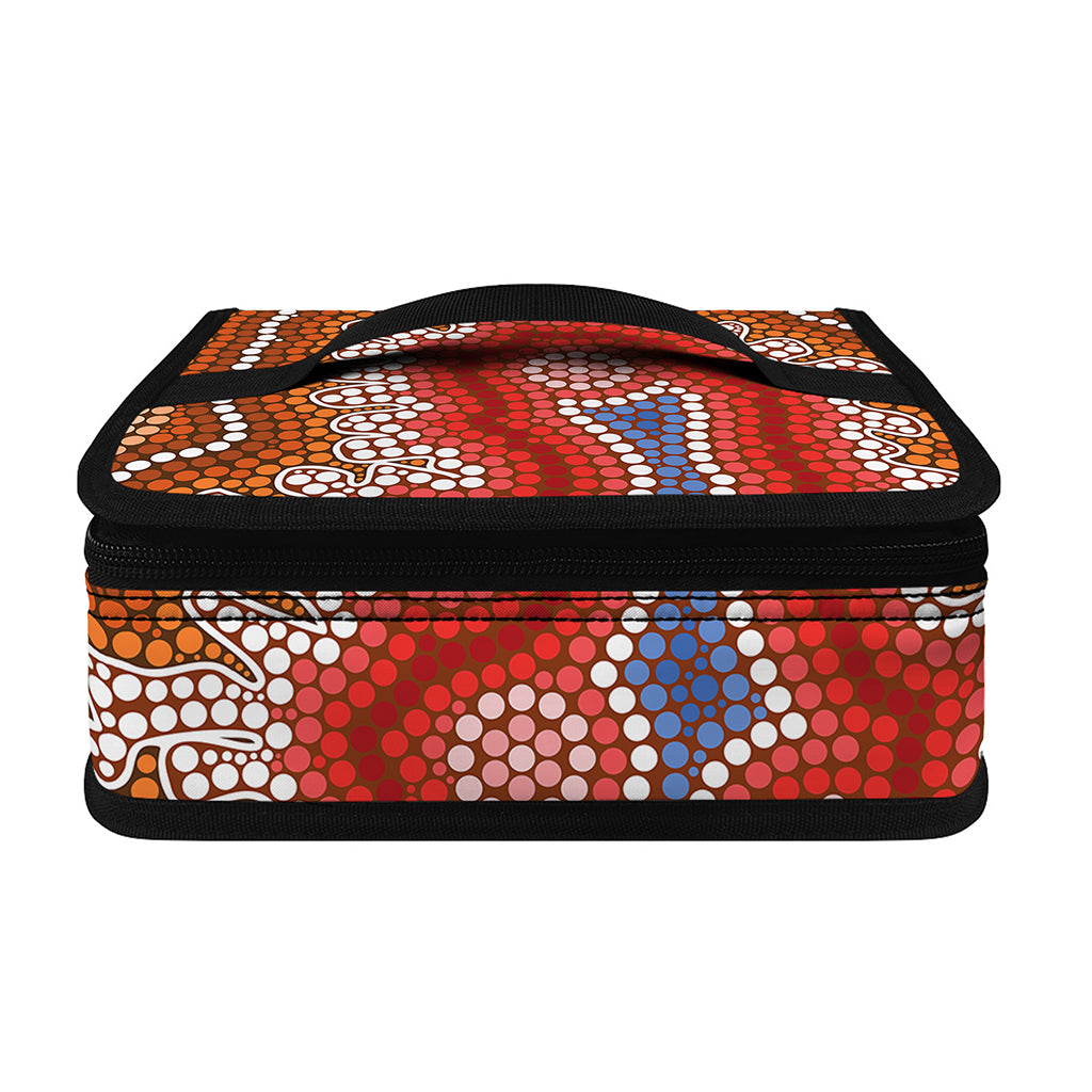 Australian Aboriginal Art Print Small Lunch Bag