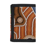 Australian Aboriginal Art Print Trifold Wallet