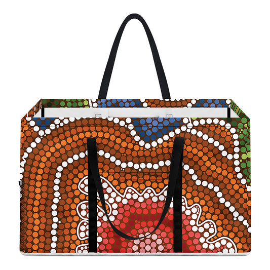 Australian Aboriginal Art Print Utility Tote Bag