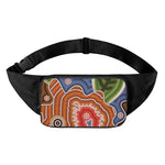 Australian Aboriginal Art Print Waist Bag
