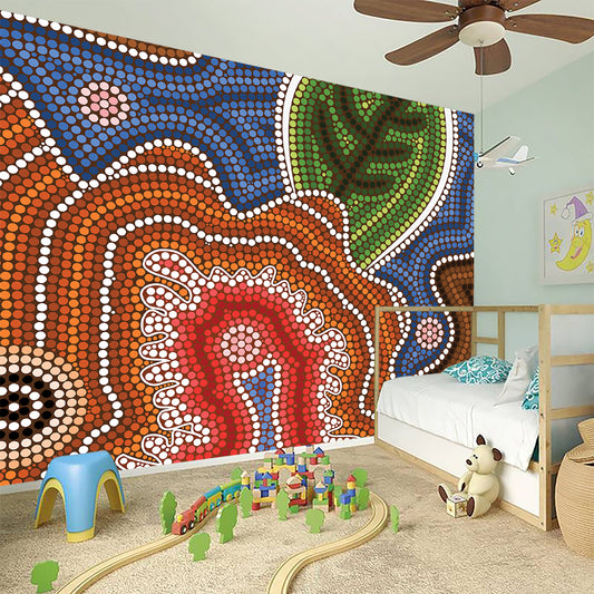 Australian Aboriginal Art Print Wall Sticker