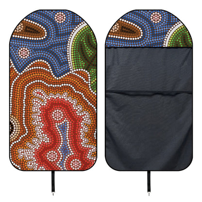 Australian Aboriginal Art Print Waterproof Car Seat Cover