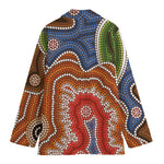 Australian Aboriginal Art Print Women's Blazer