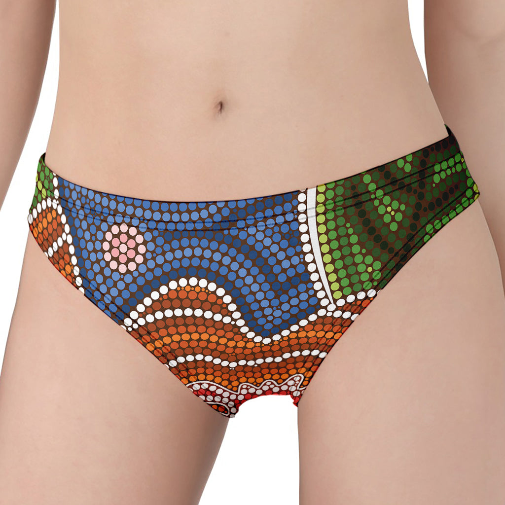 Australian Aboriginal Art Print Women's Panties