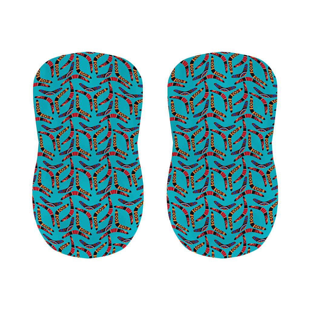 Australian Aboriginal Boomerang Print Bar Stool Covers