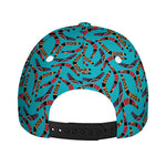 Australian Aboriginal Boomerang Print Baseball Cap