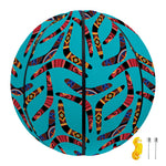 Australian Aboriginal Boomerang Print Basketball