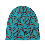 Australian Aboriginal Boomerang Print Beanie
