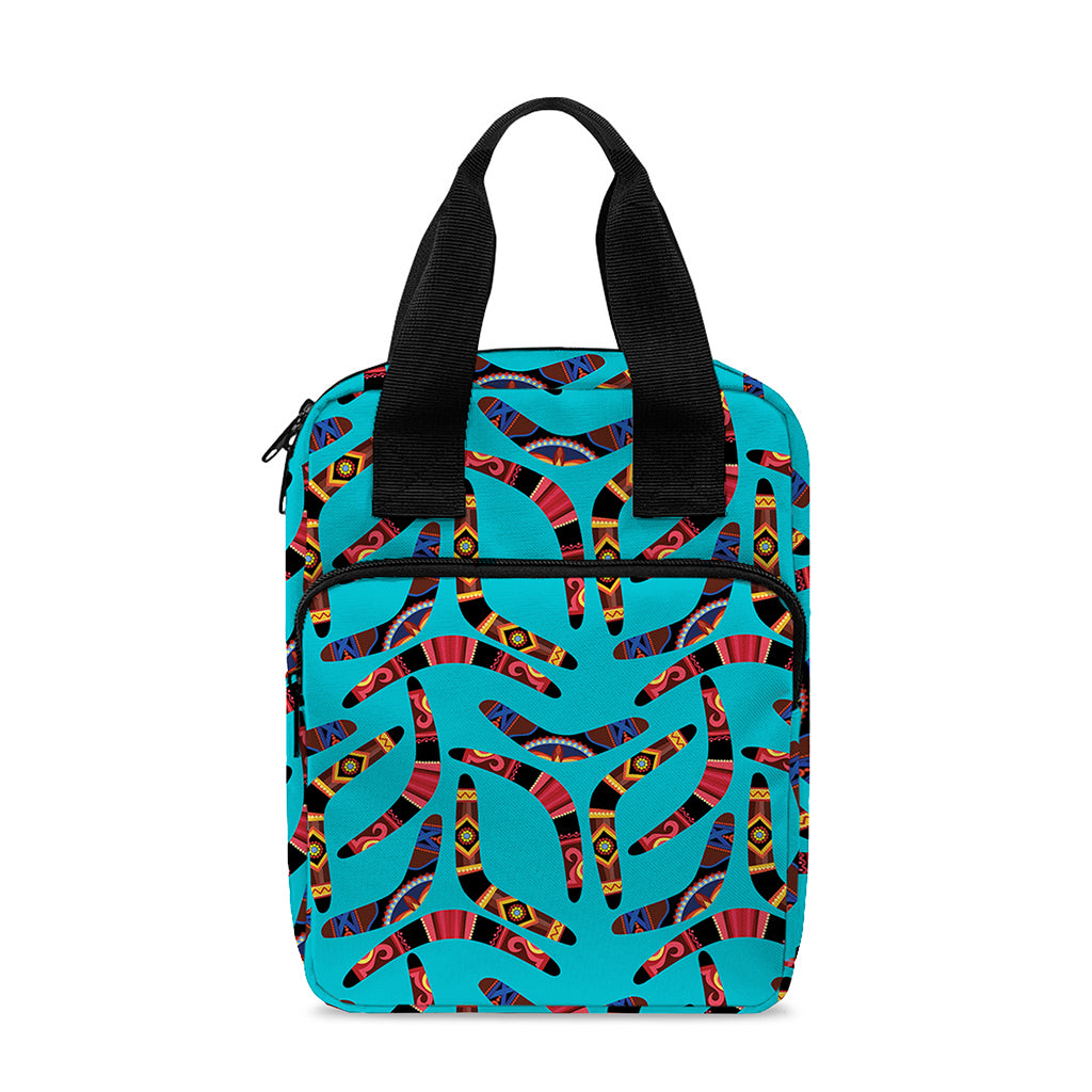 Australian Aboriginal Boomerang Print Bible Tote Bag
