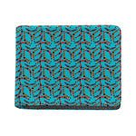 Australian Aboriginal Boomerang Print Bifold Wallet