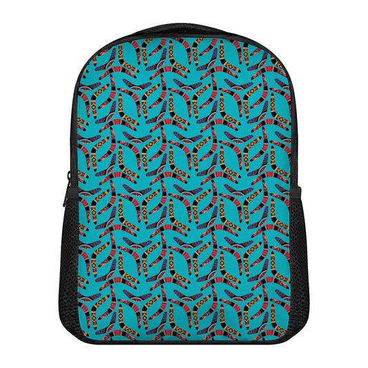 Australian Aboriginal Boomerang Print Casual Backpack