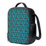 Australian Aboriginal Boomerang Print Crossbody Lunch Bag