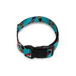 Australian Aboriginal Boomerang Print Dog Collar