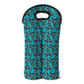 Australian Aboriginal Boomerang Print Double Neoprene Wine Tote