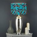 Australian Aboriginal Boomerang Print Drum Lamp Shade