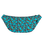 Australian Aboriginal Boomerang Print Fanny Pack