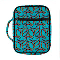 Australian Aboriginal Boomerang Print Front Pocket Bible Bag