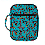 Australian Aboriginal Boomerang Print Front Pocket Bible Bag