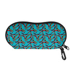 Australian Aboriginal Boomerang Print Glasses Case