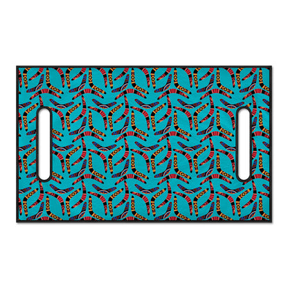 Australian Aboriginal Boomerang Print Golf Cart Seat Cover