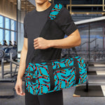 Australian Aboriginal Boomerang Print Gym Bag