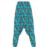 Australian Aboriginal Boomerang Print Hammer Pants