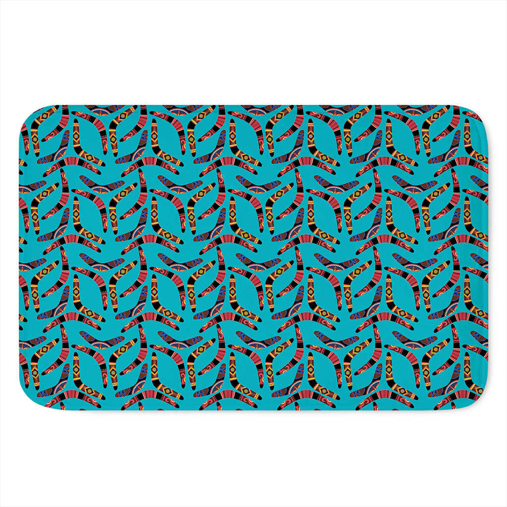 Australian Aboriginal Boomerang Print Indoor Door Mat