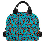 Australian Aboriginal Boomerang Print Insulated Lunch Bag