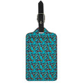 Australian Aboriginal Boomerang Print Luggage Tag