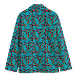 Australian Aboriginal Boomerang Print Men's Blazer
