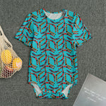 Australian Aboriginal Boomerang Print Men's Bodysuit