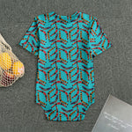 Australian Aboriginal Boomerang Print Men's Bodysuit