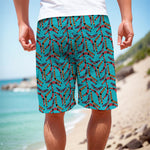 Australian Aboriginal Boomerang Print Men's Cargo Shorts