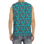 Australian Aboriginal Boomerang Print Men's Fitness Tank Top
