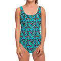 Australian Aboriginal Boomerang Print One Piece Swimsuit