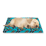 Australian Aboriginal Boomerang Print Pet Cooling Mat Cover