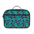 Australian Aboriginal Boomerang Print Portable Lunch Bag