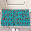 Australian Aboriginal Boomerang Print Rubber Doormat