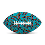 Australian Aboriginal Boomerang Print Rugby Ball