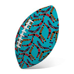 Australian Aboriginal Boomerang Print Rugby Ball